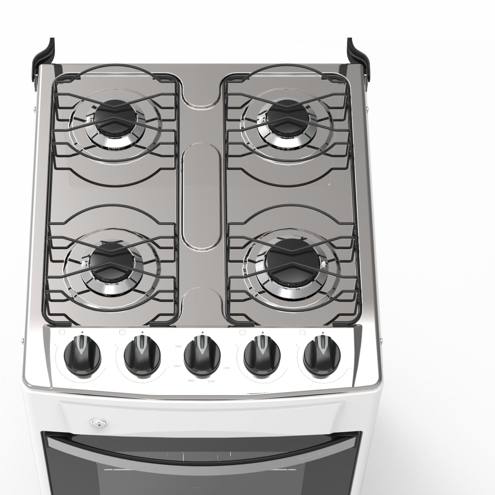 Cocina a supergas Futura Selecta Blanca