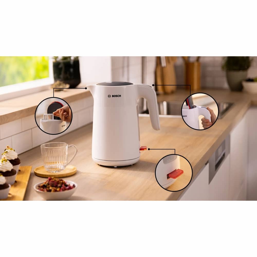 Hervidor de Agua  Bosch TWK2M161 MyMoment Blanco