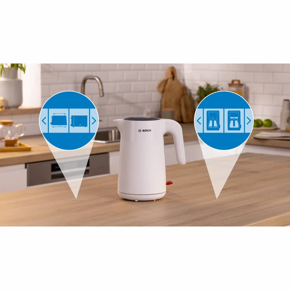 Hervidor de Agua  Bosch TWK2M161 MyMoment Blanco