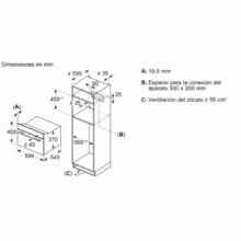 Microondas de empotrar Bosch CEG732XB1 Gourmet