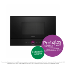 Microondas de empotrar Bosch BFR7221B1 Gourmet